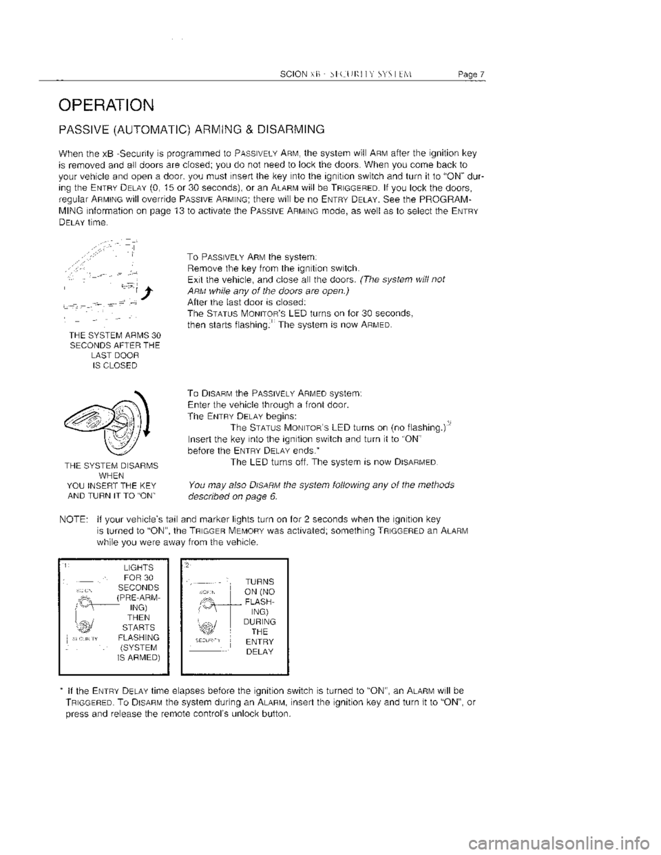 TOYOTA xB 2005  Accessories, Audio & Navigation (in English) 