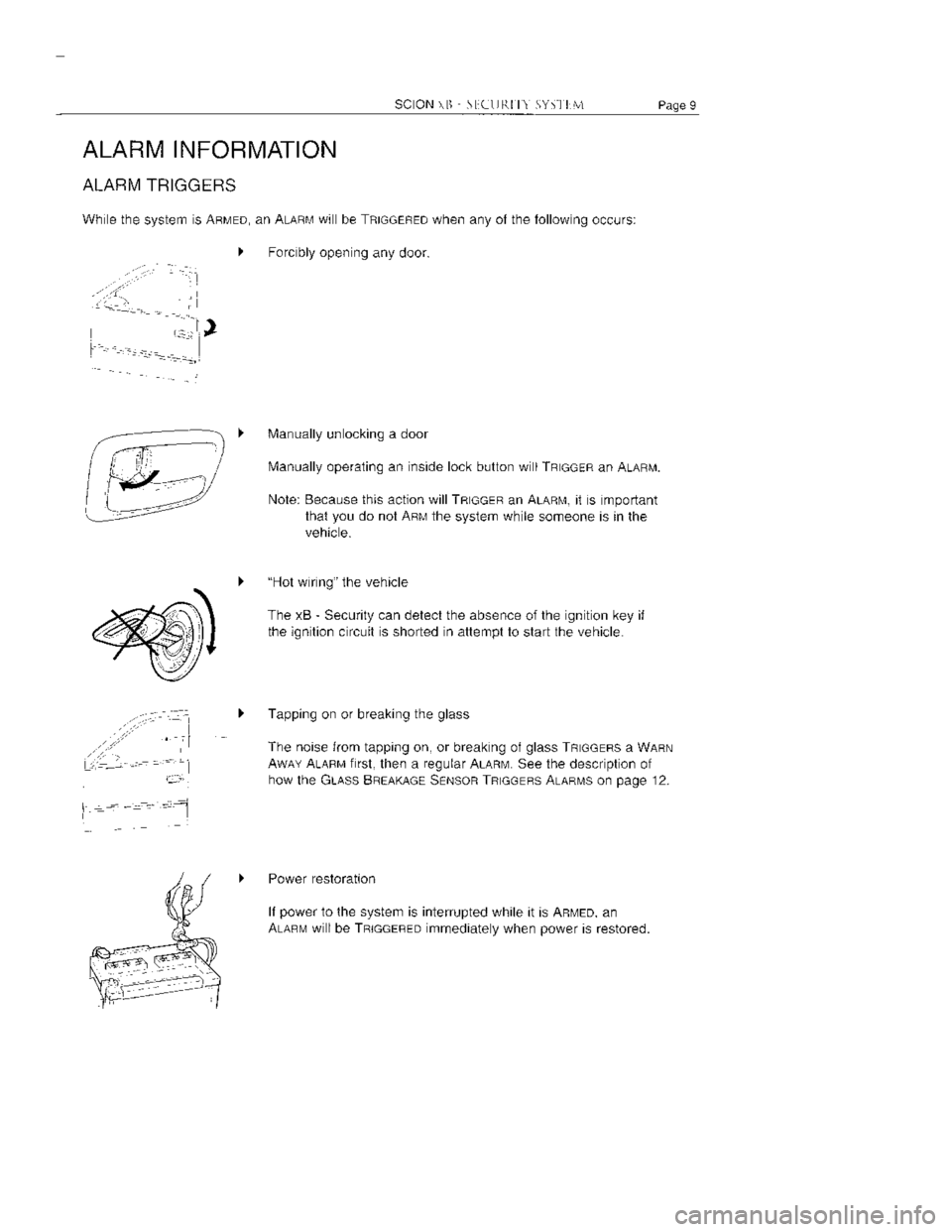 TOYOTA xB 2005  Accessories, Audio & Navigation (in English) 