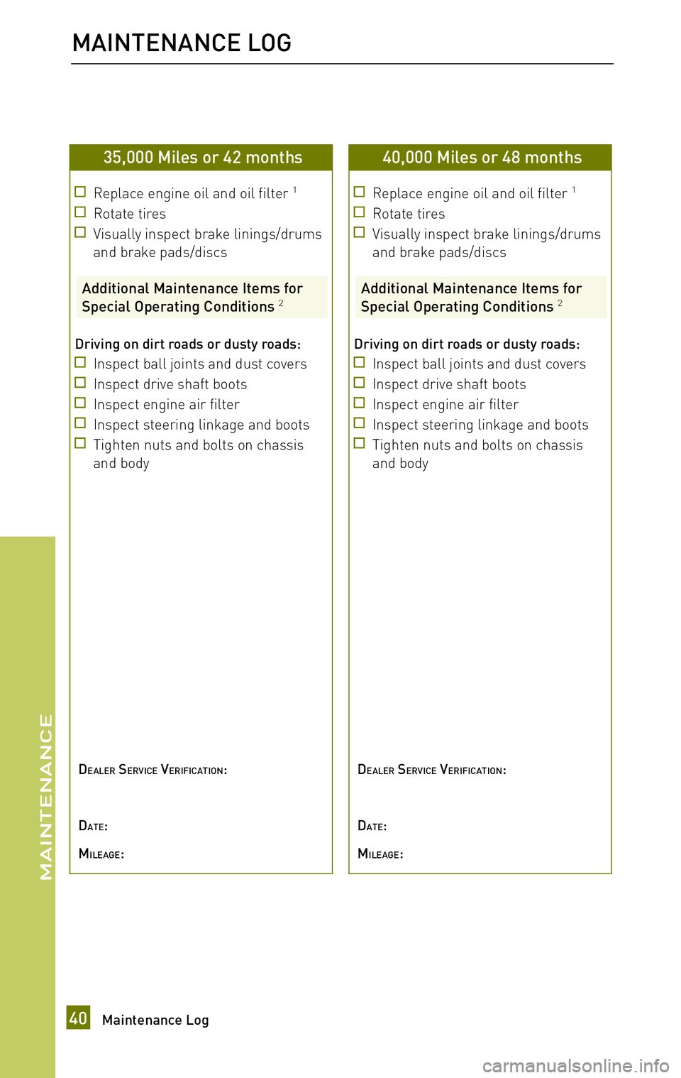 TOYOTA xB 2010 Warranties & Maintenance Guides (in English) TOYOTA xB 2010 Warranties & Maintenance Guides (in English)