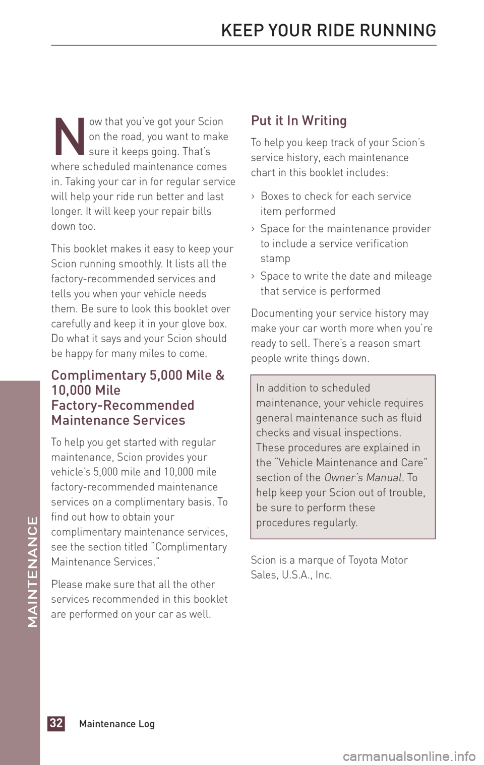 TOYOTA xD 2010 Warranties & Maintenance Guides (in English) TOYOTA xD 2010 Warranties & Maintenance Guides (in English)