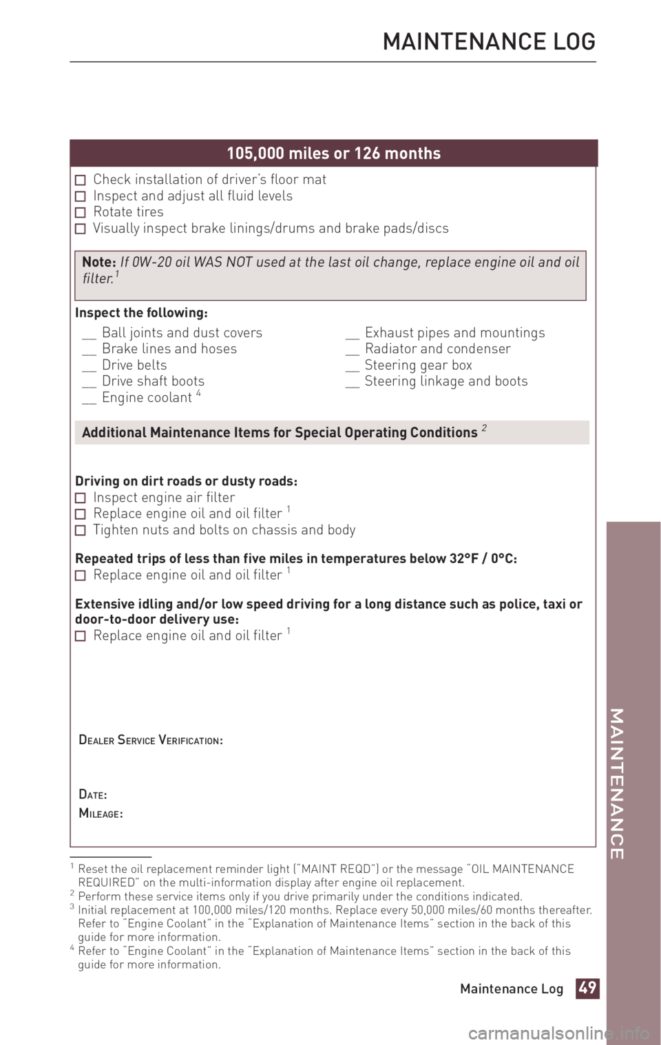 TOYOTA xD 2010 Warranties & Maintenance Guides (in English) TOYOTA xD 2010 Warranties & Maintenance Guides (in English)