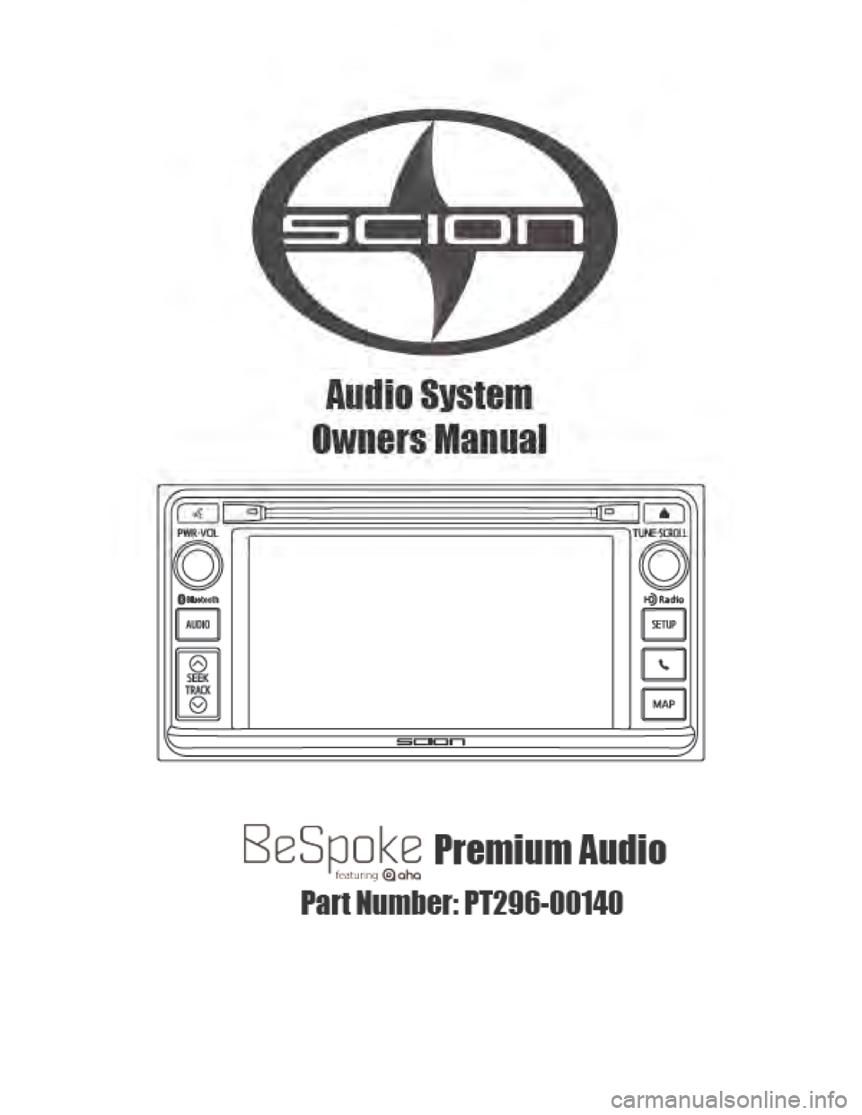 TOYOTA xD 2013 Accessories, Audio & Navigation (in English) TOYOTA xD 2013 Accessories, Audio & Navigation (in English)