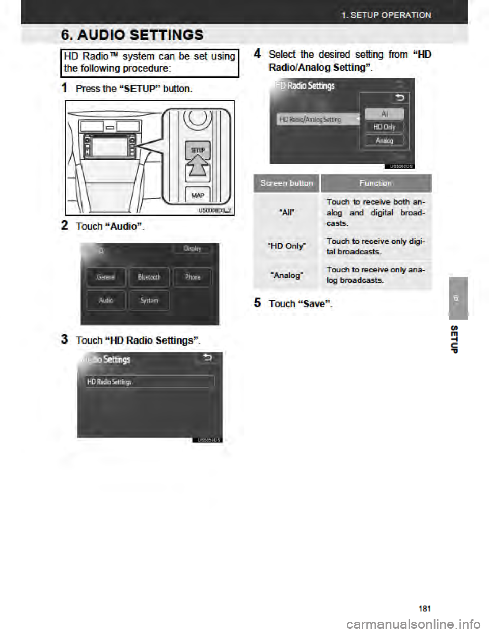 TOYOTA xD 2014  Accessories, Audio & Navigation (in English) 