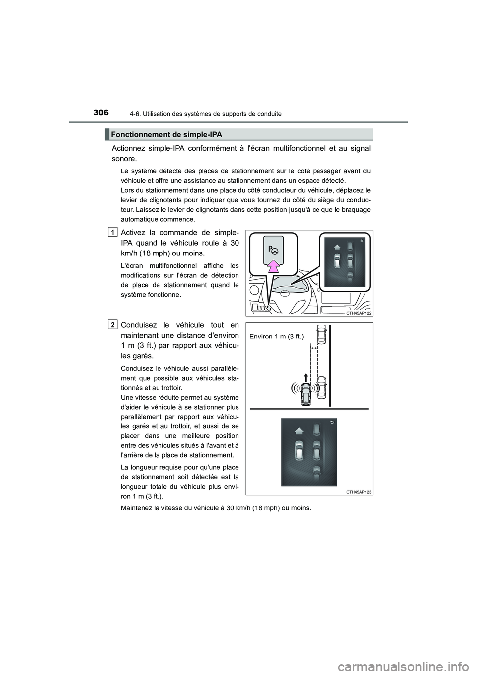 TOYOTA AURIS 2016 Notices Demploi (in French) 3064-6. Utilisation des systèmes de supports de conduite
UK_AURIS_Touring_Sport_EK (OM12J32K)
Actionnez simple-IPA conformément à lécran multifonctionnel et au signal
sonore.
Le système détecte TOYOTA AURIS 2016 Notices Demploi (in French) 3064-6. Utilisation des systèmes de supports de conduite
UK_AURIS_Touring_Sport_EK (OM12J32K)
Actionnez simple-IPA conformément à lécran multifonctionnel et au signal
sonore.
Le système détecte