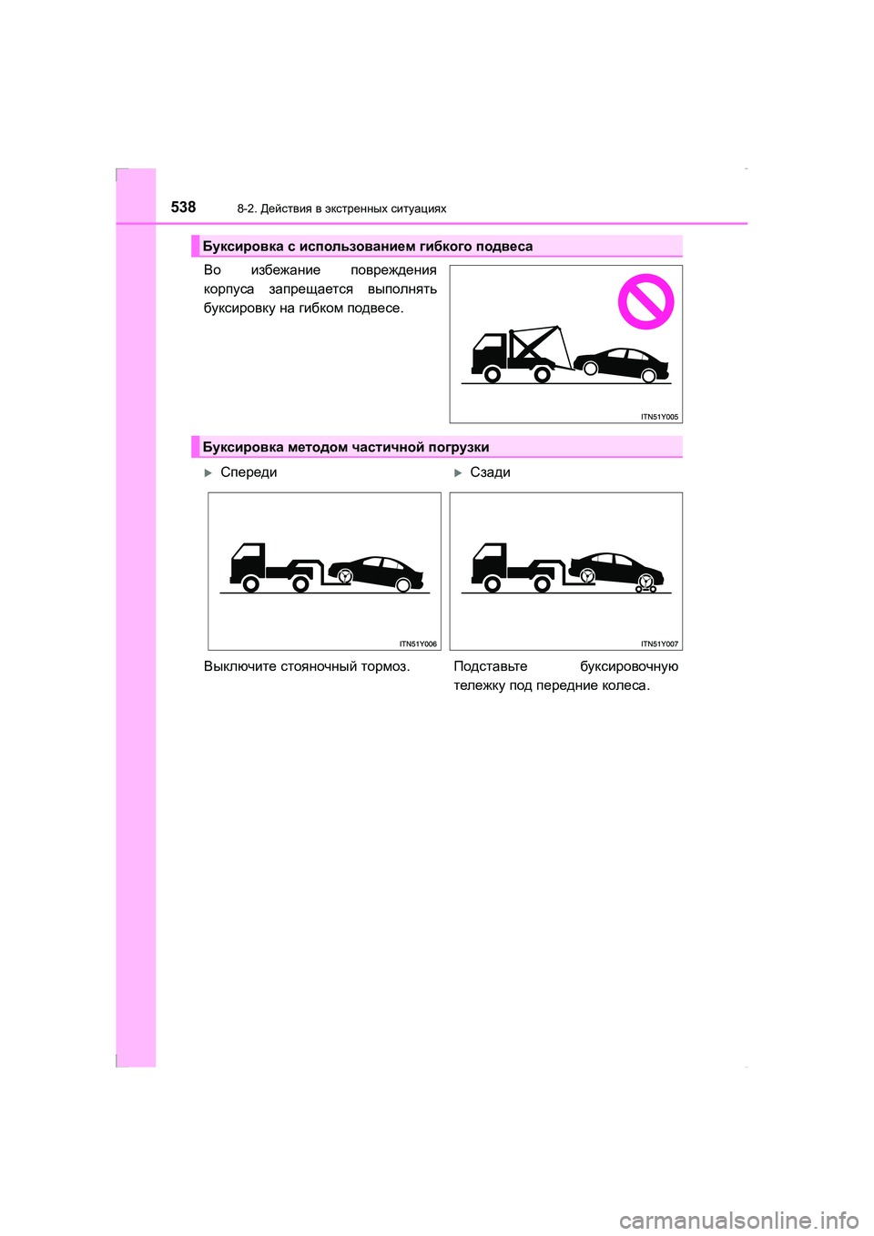 TOYOTA AVENSIS 2016 Руково 5388-2. Действия в экстренных ситуациях
AVENSIS_OM_OM20C28R_(RR)
Во избежание повреждения
корпуса запрещается выполня TOYOTA AVENSIS 2016 Руково 5388-2. Действия в экстренных ситуациях
AVENSIS_OM_OM20C28R_(RR)
Во избежание повреждения
корпуса запрещается выполня