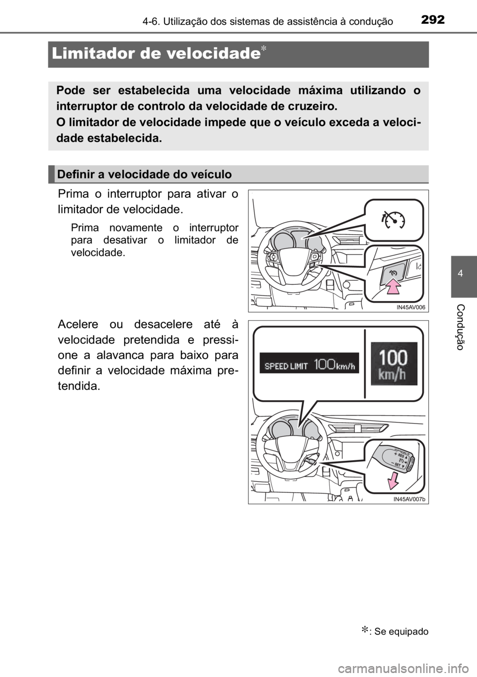 TOYOTA AVENSIS 2017  Manual de utilização (in Portuguese) 292
�
<0017001000190011000300380057004c004f004c005d0044006f006d0052000300470052005600030056004c0056005700480050004400560003004700480003004400560056004c00560057007200510046004c00440003006a000300460052