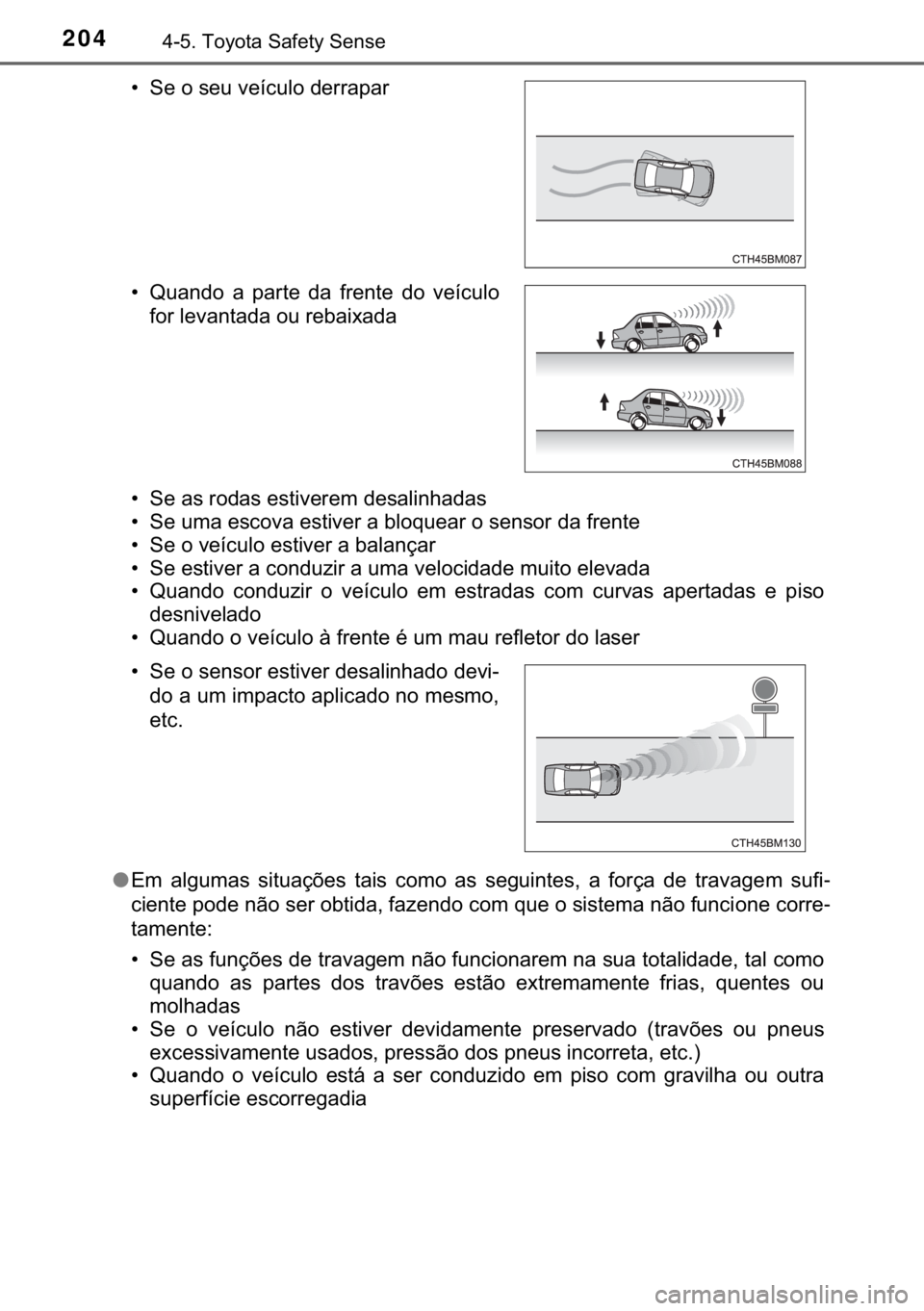 TOYOTA AYGO 2017  Manual de utilização (in Portuguese) 204������7�R�\�R�W�D��6�D�I�H�W�\��6�H�Q�V�H
�