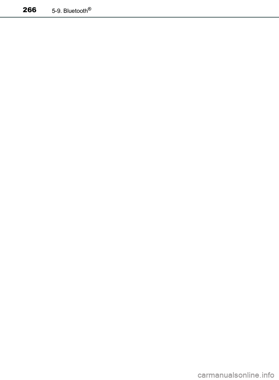 TOYOTA AYGO 2018  Omistajan Käsikirja (in Finnish) 2665-9. Bluetooth®
OM99R11FI
OM99R11FI.book  Page 266  Wednesday, October 25, 2017  4:18 PM 