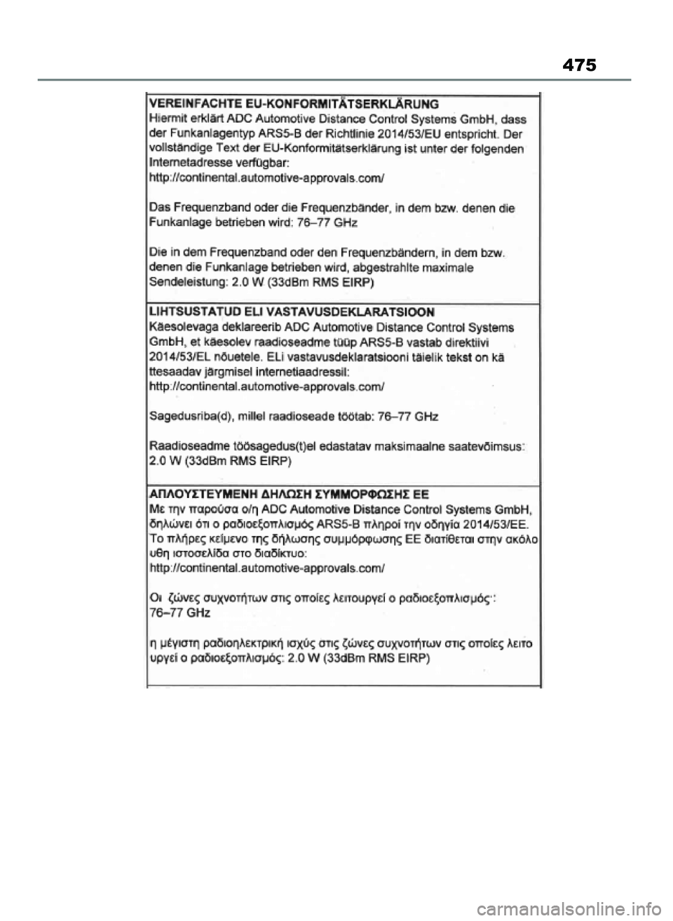 TOYOTA AYGO X 2022  Instrukcja obsługi (in Polish) 475
60 Aygo X OM99V08E  2/1/22  14:26  Page 475 