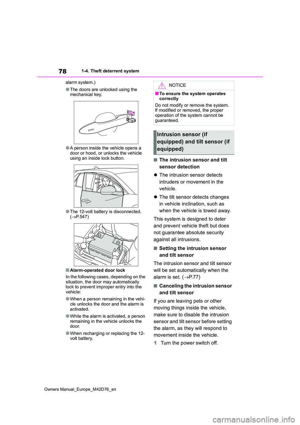 TOYOTA BZ4X 2022 (in English) Manual PDF (674 Pages)
