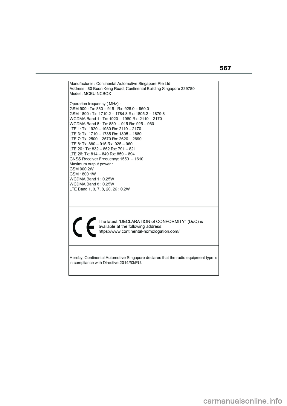 TOYOTA COROLLA 2022 Owners Manual (in English) 567 TOYOTA COROLLA 2022 Owners Manual (in English) 567