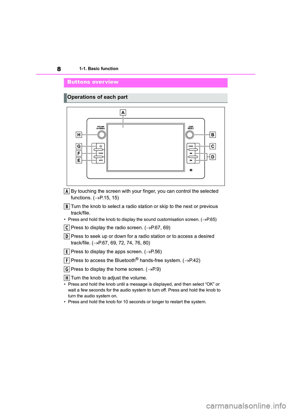 TOYOTA GR86 2022 Owners Manual (in English) (582 Pages), Page 470 459