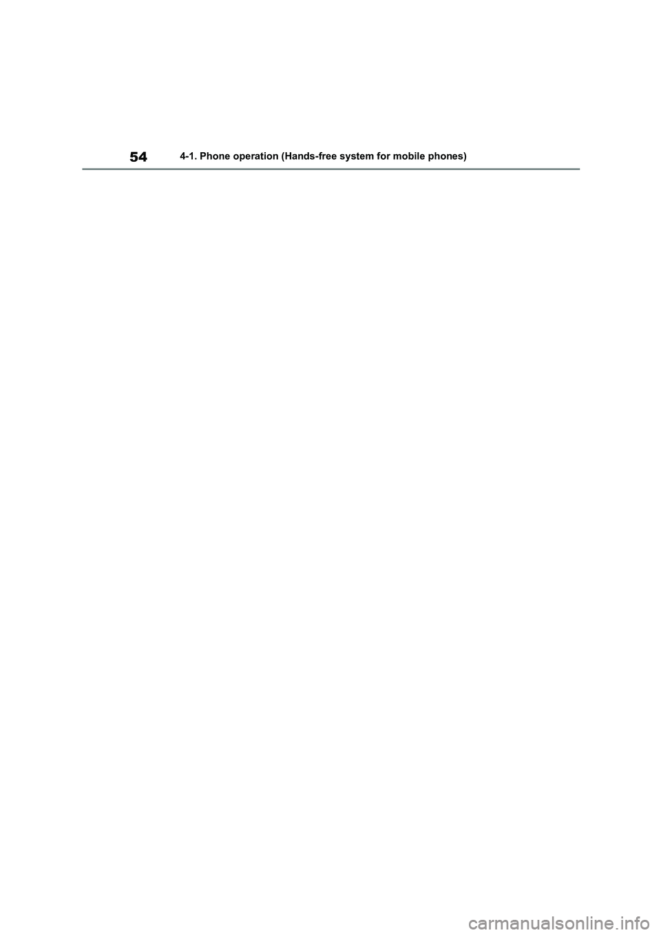 TOYOTA GR86 2022 Owners Manual (in English) 544-1. Phone operation (Hands-free system for mobile phones) TOYOTA GR86 2022 Owners Manual (in English) 544-1. Phone operation (Hands-free system for mobile phones)
