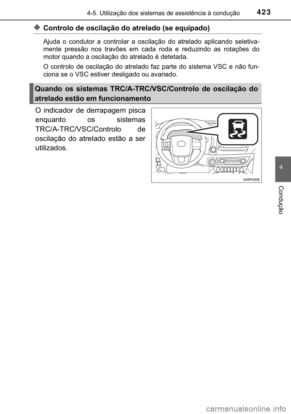 TOYOTA HILUX 2020  Manual de utilização (in Portuguese) 423<0017001000180011000300380057004c004f004c005d0044006f006d0052000300470052005600030056004c0056005700480050004400560003004700480003004400560056004c00560057007200510046004c00440003006a0003004600520051