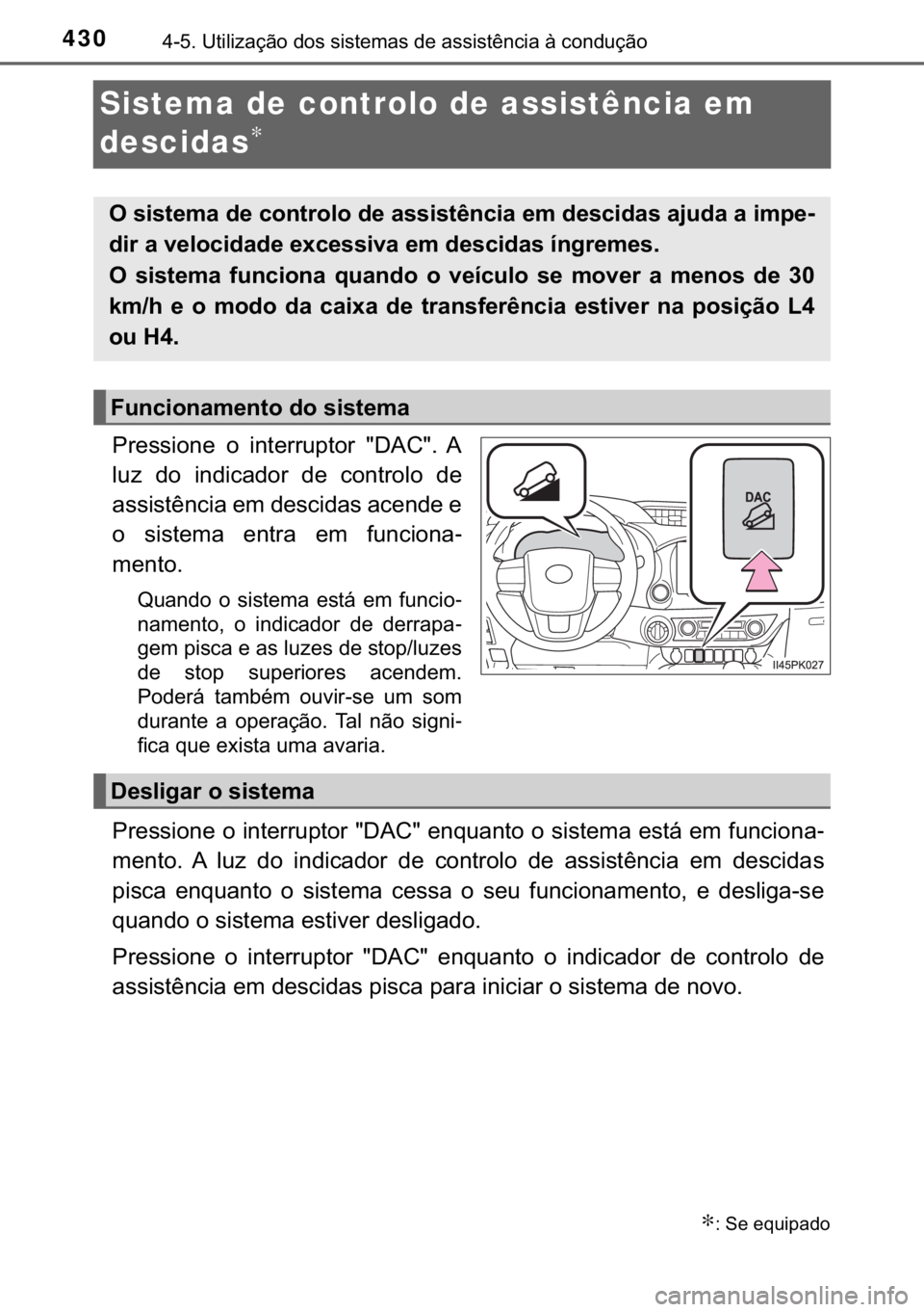 TOYOTA HILUX 2020  Manual de utilização (in Portuguese) 430<0017001000180011000300380057004c004f004c005d0044006f006d0052000300470052005600030056004c0056005700480050004400560003004700480003004400560056004c00560057007200510046004c00440003006a0003004600520051