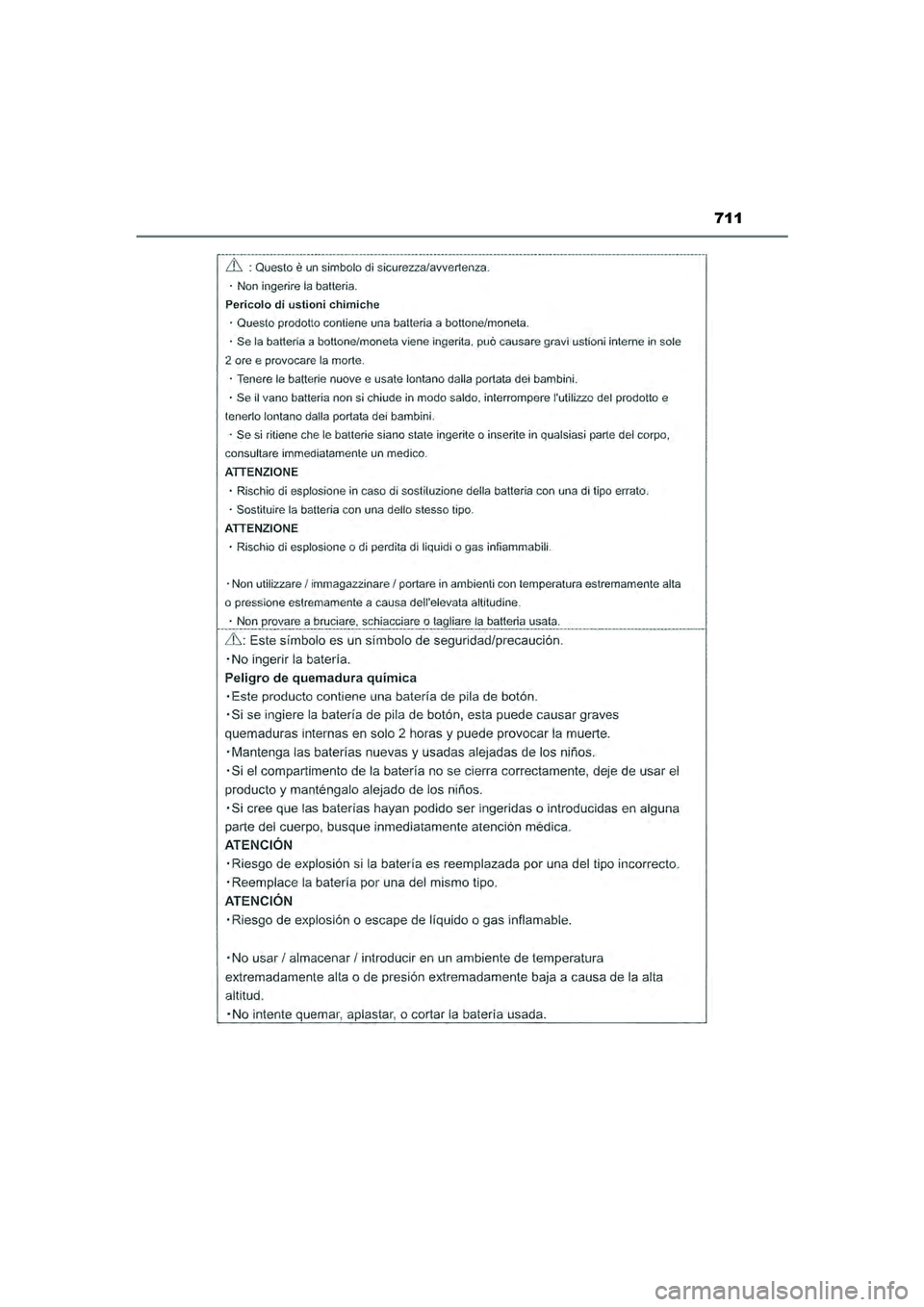 TOYOTA HILUX 2021  Instructieboekje (in Dutch) 711
HILUX_OM_OM0K513E_(EE)
HILUX_OM_OM0K513E_(EE).book  Page 711  Wednesday, May 26, 2021  11:09 AM 
