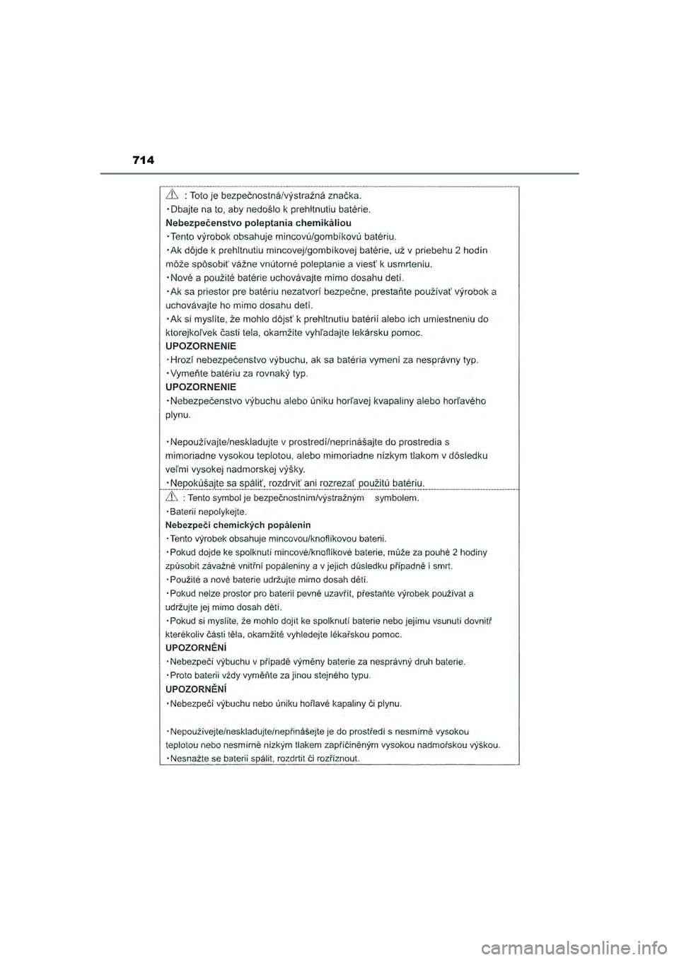 TOYOTA HILUX 2021  Instructieboekje (in Dutch) 714
HILUX_OM_OM0K513E_(EE)
HILUX_OM_OM0K513E_(EE).book  Page 714  Wednesday, May 26, 2021  11:09 AM 