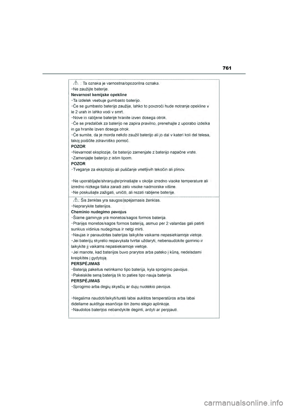 TOYOTA HILUX 2021  Instructieboekje (in Dutch) 761
HILUX_OM_OM0K513E_(EE)
HILUX_OM_OM0K513E_(EE).book  Page 761  Wednesday, May 26, 2021  11:09 AM 