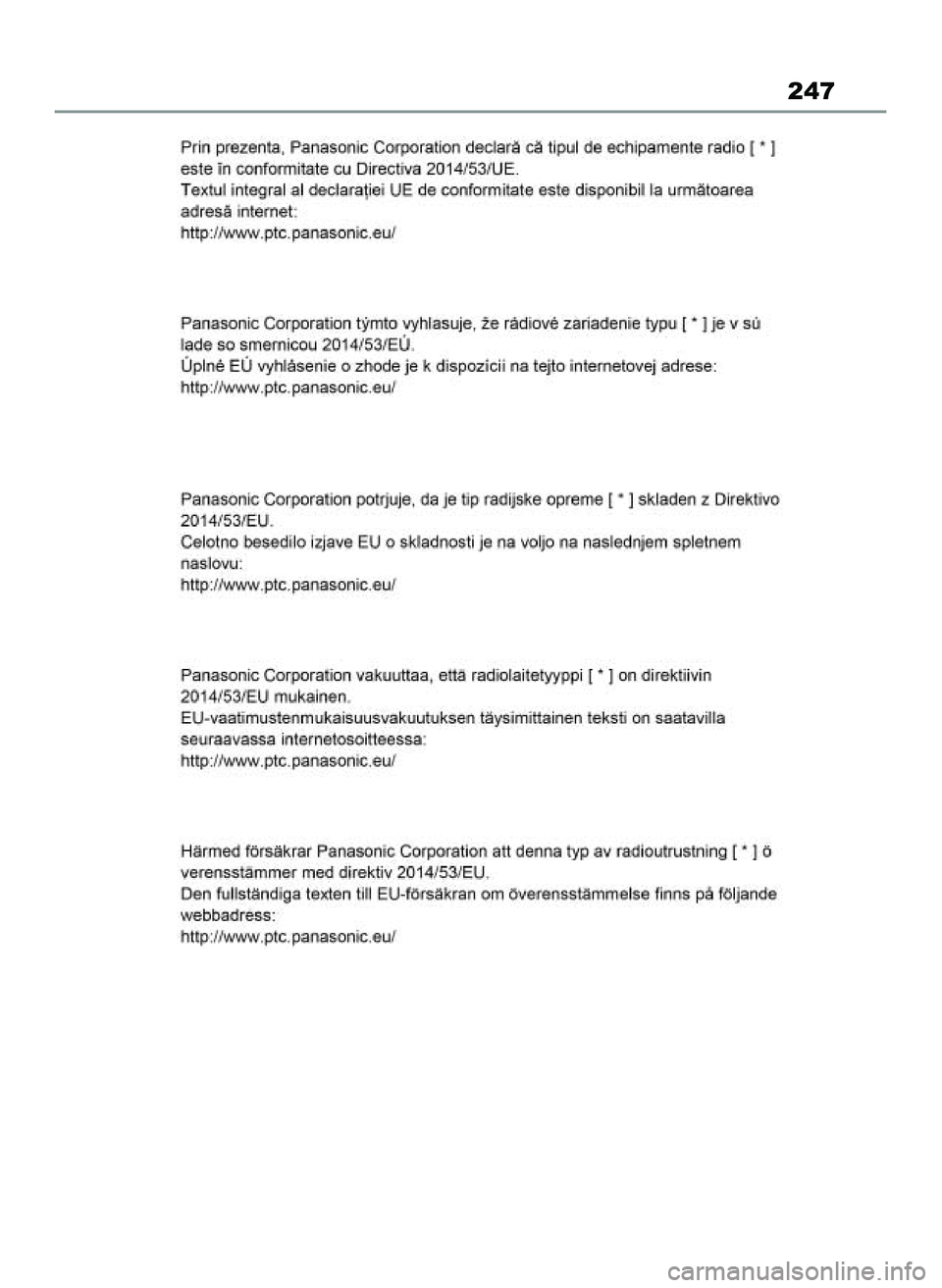 TOYOTA HILUX 2021  Instrukcja obsługi (in Polish) 247
40 Hlux navi OM0K502E   9/10/21  2:09 PM  Page 247 
