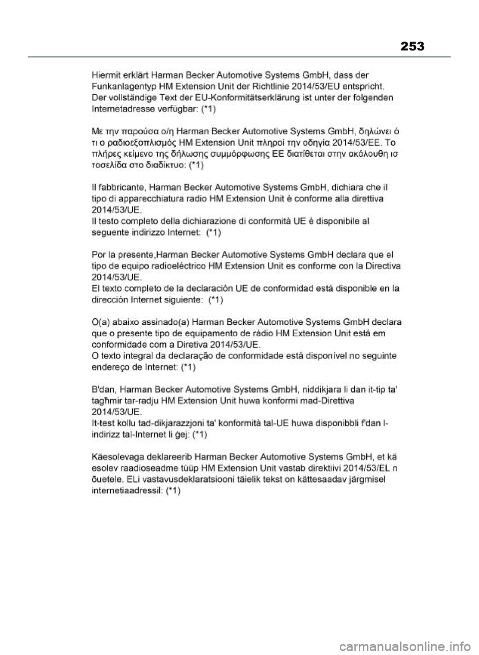 TOYOTA HILUX 2021 Instrukcja obsługi (in Polish) 253
40 Hlux navi OM0K502E 9/10/21 2:09 PM Page 253 TOYOTA HILUX 2021 Instrukcja obsługi (in Polish) 253
40 Hlux navi OM0K502E 9/10/21 2:09 PM Page 253