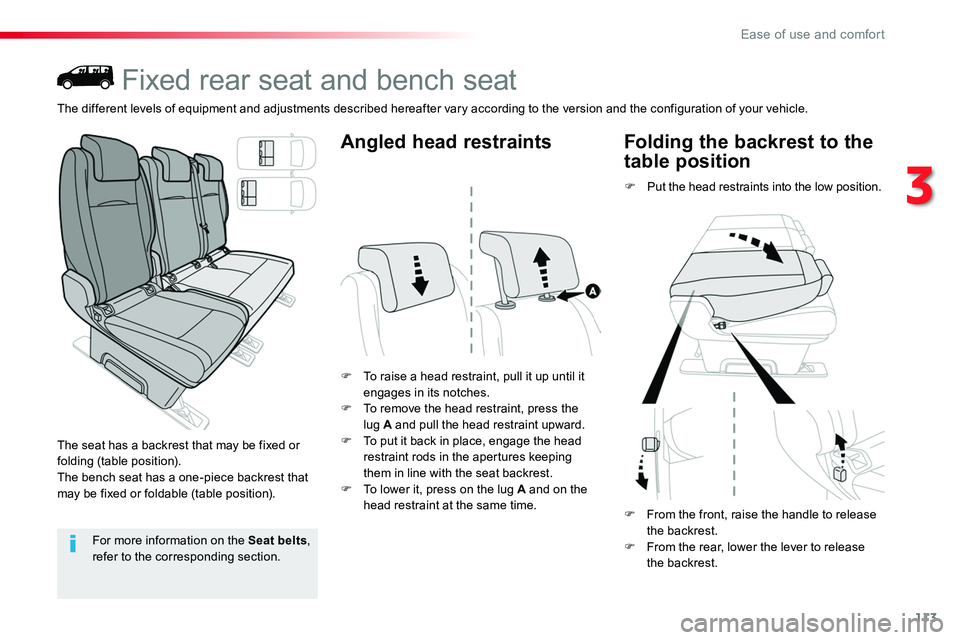 TOYOTA PROACE 2019 Owners Manual (in English) 113
Fixed rear seat and bench seat
The seat has a backrest that may be fixed or folding (table position).The bench seat has a one-piece backrest that may be fixed or foldable (table position).
F To ra TOYOTA PROACE 2019 Owners Manual (in English) 113
Fixed rear seat and bench seat
The seat has a backrest that may be fixed or folding (table position).The bench seat has a one-piece backrest that may be fixed or foldable (table position).
F To ra