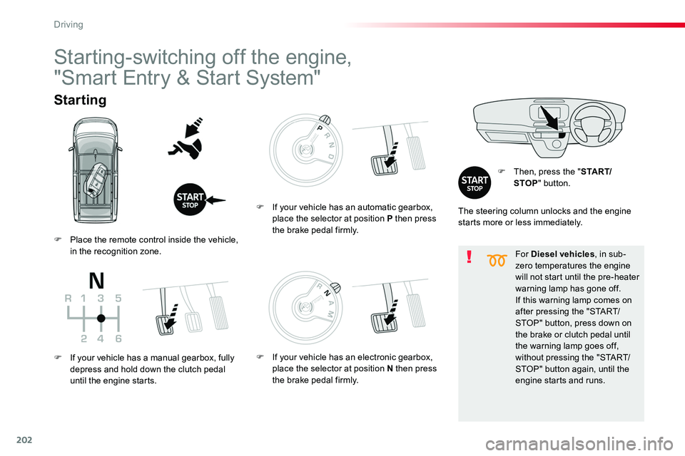 TOYOTA PROACE 2019 Owners Manual (in English) 202
For Diesel vehicles, in sub-zero temperatures the engine will not start until the pre-heater warning lamp has gone off.If this warning lamp comes on after pressing the "START/STOP" button, TOYOTA PROACE 2019 Owners Manual (in English) 202
For Diesel vehicles, in sub-zero temperatures the engine will not start until the pre-heater warning lamp has gone off.If this warning lamp comes on after pressing the "START/STOP" button,