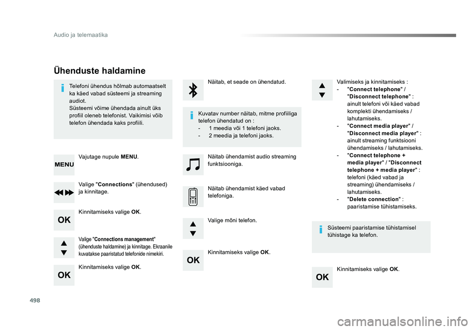 TOYOTA PROACE 2019 Kasutusjuhend (in Estonian) 498
Audio ja telemaatika
Proace_et_Chap10d_RD6_ed01-2016
Kinnitamiseks valige OK.
Kinnitamiseks valige OK.
Kinnitamiseks valige OK
.
Kinnitamiseks valige OK .
Telefoni ühendus hõlmab automaatselt
k TOYOTA PROACE 2019 Kasutusjuhend (in Estonian) 498
Audio ja telemaatika
Proace_et_Chap10d_RD6_ed01-2016
Kinnitamiseks valige OK.
Kinnitamiseks valige OK.
Kinnitamiseks valige OK
.
Kinnitamiseks valige OK .
Telefoni ühendus hõlmab automaatselt
k