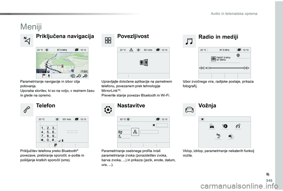 TOYOTA PROACE 2019 Manual de utilizare (in Romanian) 345
12:13
23 °C12:13
23 °C531 kHz
FM/87.5 MHz
87.5MH z 12:13
23 °C 87.5 MHz
12:13
23 °C531 kH z12:13
23 °C
Proace_sl_Chap10b_NAC-1_ed01-2019
Meniji
Nastavitve
Radio in medijiPriključena navigaci TOYOTA PROACE 2019 Manual de utilizare (in Romanian) 345
12:13
23 °C12:13
23 °C531 kHz
FM/87.5 MHz
87.5MH z 12:13
23 °C 87.5 MHz
12:13
23 °C531 kH z12:13
23 °C
Proace_sl_Chap10b_NAC-1_ed01-2019
Meniji
Nastavitve
Radio in medijiPriključena navigaci