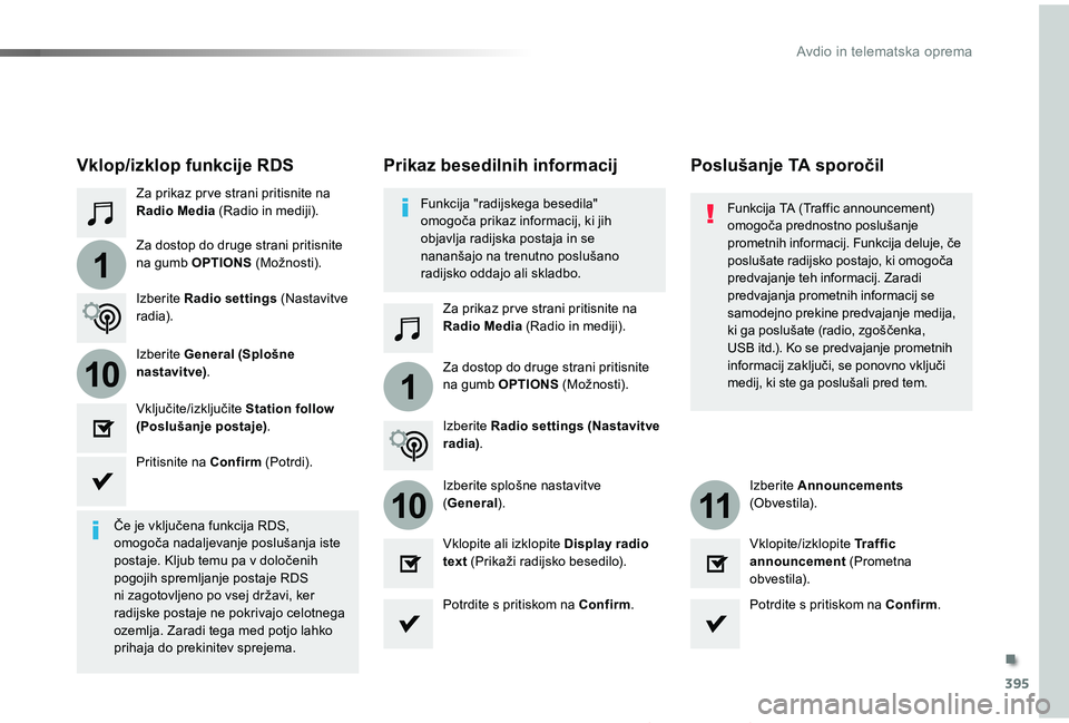TOYOTA PROACE 2019 Manual de utilizare (in Romanian) 395
1
110
1011
Proace_sl_Chap10b_NAC-1_ed01-2019
Za prikaz pr ve strani pritisnite na Radio Media (Radio in mediji).
Za prikaz pr ve strani pritisnite na Radio Media (Radio in mediji).
Za dostop do dr TOYOTA PROACE 2019 Manual de utilizare (in Romanian) 395
1
110
1011
Proace_sl_Chap10b_NAC-1_ed01-2019
Za prikaz pr ve strani pritisnite na Radio Media (Radio in mediji).
Za prikaz pr ve strani pritisnite na Radio Media (Radio in mediji).
Za dostop do dr