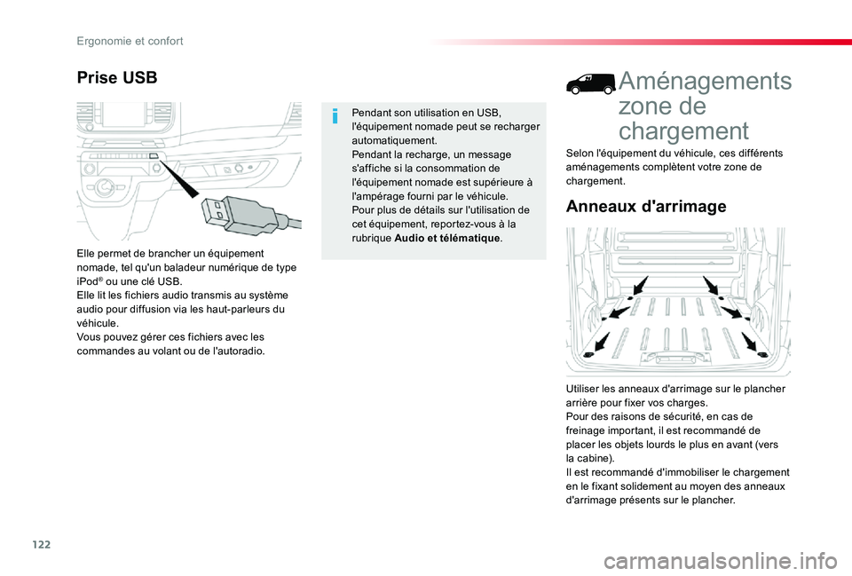 TOYOTA PROACE 2020 Notices Demploi (in French) 122
Anneaux d'arrimage
Aménagements
zone de
chargement
Utiliser les anneaux d'arrimage sur le plancher arrière pour fixer vos charges.Pour des raisons de sécurité, en cas de freinage imp TOYOTA PROACE 2020 Notices Demploi (in French) 122
Anneaux d'arrimage
Aménagements
zone de
chargement
Utiliser les anneaux d'arrimage sur le plancher arrière pour fixer vos charges.Pour des raisons de sécurité, en cas de freinage imp