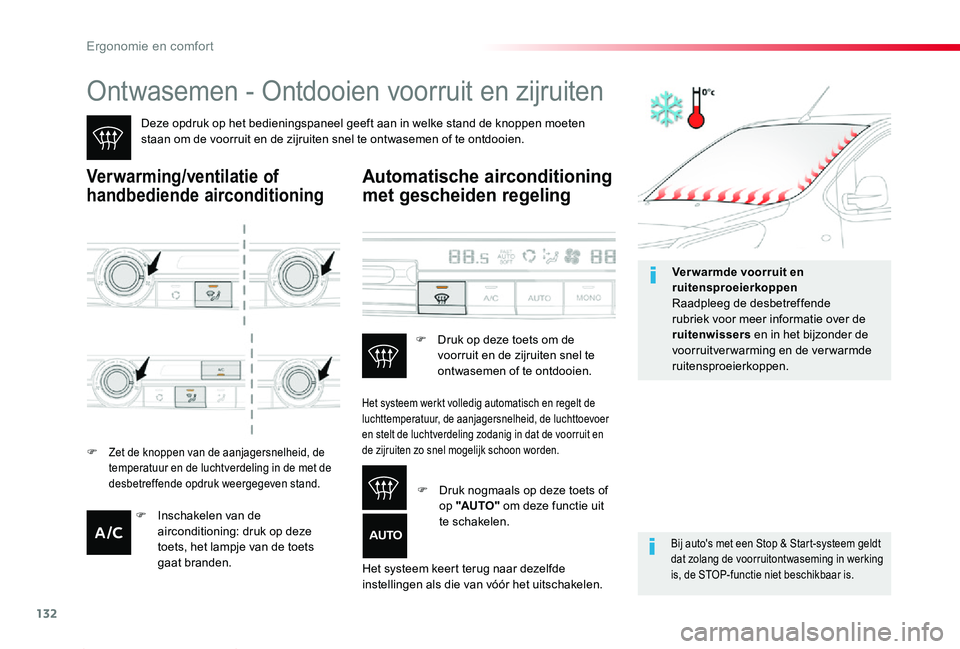 TOYOTA PROACE 2020 Instructieboekje (in Dutch) 132
Proace_nl_Chap03_ergonomie-et-confort_ed01-2019
Ontwasemen - Ontdooien voorruit en zijruiten
Deze opdruk op het bedieningspaneel geeft aan in welke stand de knoppen moeten staan om de voorruit en TOYOTA PROACE 2020 Instructieboekje (in Dutch) 132
Proace_nl_Chap03_ergonomie-et-confort_ed01-2019
Ontwasemen - Ontdooien voorruit en zijruiten
Deze opdruk op het bedieningspaneel geeft aan in welke stand de knoppen moeten staan om de voorruit en