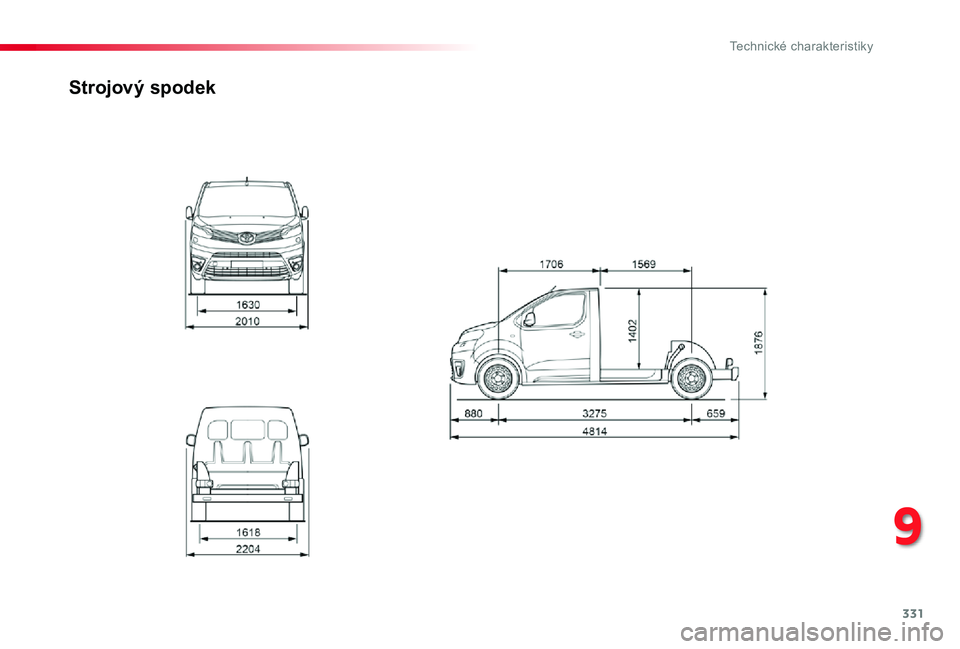 TOYOTA PROACE 2020 Návod na použití (in Czech) 331
Proace_cs_Chap09_caracteristiques-techniques_ed2019_V02
Strojový spodek
9
T TOYOTA PROACE 2020 Návod na použití (in Czech) 331
Proace_cs_Chap09_caracteristiques-techniques_ed2019_V02
Strojový spodek
9
T