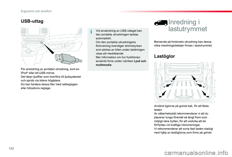 TOYOTA PROACE 2020 Bruksanvisningar (in Swedish) 122
Proace_sv_Chap03_ergonomie-et-confort_ed01-2019
Lastöglor
Inredning i
lastutrymmet
Använd öglorna på golvet bak, för att fästa lasten.Av säkerhetsskäl rekommenderar vi att du placerar tun TOYOTA PROACE 2020 Bruksanvisningar (in Swedish) 122
Proace_sv_Chap03_ergonomie-et-confort_ed01-2019
Lastöglor
Inredning i
lastutrymmet
Använd öglorna på golvet bak, för att fästa lasten.Av säkerhetsskäl rekommenderar vi att du placerar tun