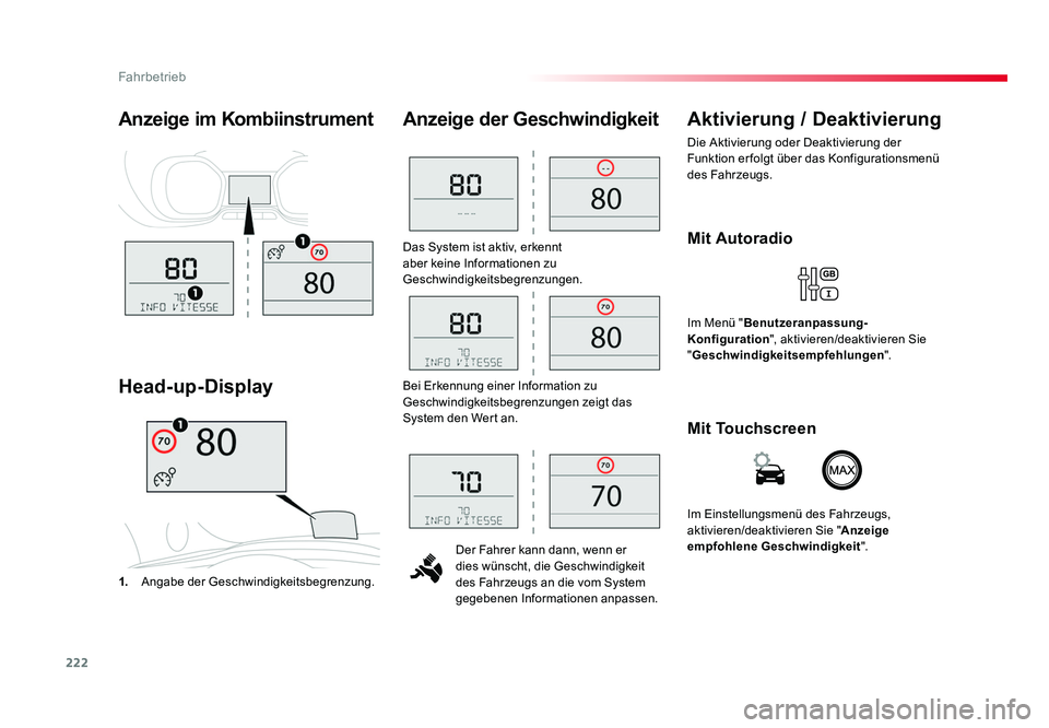TOYOTA PROACE VERSO 2018 Betriebsanleitungen (in German) 222
Fahrbetrieb
Proace_Verso_de_Chap06_conduite_ed01-2016
Das System ist aktiv, erkennt
aber keine Informationen zu
Geschwindigkeitsbegrenzungen.Der Fahrer kann dann, wenn er
dies wünscht, die Ges TOYOTA PROACE VERSO 2018 Betriebsanleitungen (in German) 222
Fahrbetrieb
Proace_Verso_de_Chap06_conduite_ed01-2016
Das System ist aktiv, erkennt
aber keine Informationen zu
Geschwindigkeitsbegrenzungen.Der Fahrer kann dann, wenn er
dies wünscht, die Ges