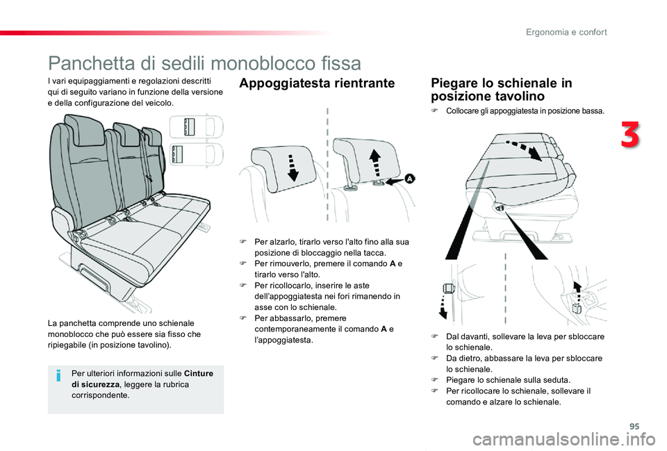 TOYOTA PROACE VERSO 2019 Manuale duso (in Italian) 95
Proace_Verso_IT_Chap03_ergonomie-et-confort_ed01-2019
Panchetta di sedili monoblocco fissa
F Per alzarlo, tirarlo verso l'alto fino alla sua posizione di bloccaggio nella tacca.F Per rimouverlo TOYOTA PROACE VERSO 2019 Manuale duso (in Italian) 95
Proace_Verso_IT_Chap03_ergonomie-et-confort_ed01-2019
Panchetta di sedili monoblocco fissa
F Per alzarlo, tirarlo verso l'alto fino alla sua posizione di bloccaggio nella tacca.F Per rimouverlo