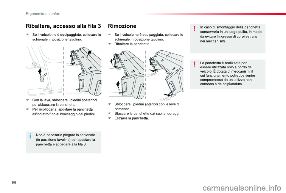 TOYOTA PROACE VERSO 2019 Manuale duso (in Italian) 96
Proace_Verso_IT_Chap03_ergonomie-et-confort_ed01-2019
F Se il veicolo ne è equipaggiato, collocare lo schienale in posizione tavolino.
Ribaltare, accesso alla fila 3Rimozione
F Se il veicolo ne è TOYOTA PROACE VERSO 2019 Manuale duso (in Italian) 96
Proace_Verso_IT_Chap03_ergonomie-et-confort_ed01-2019
F Se il veicolo ne è equipaggiato, collocare lo schienale in posizione tavolino.
Ribaltare, accesso alla fila 3Rimozione
F Se il veicolo ne è