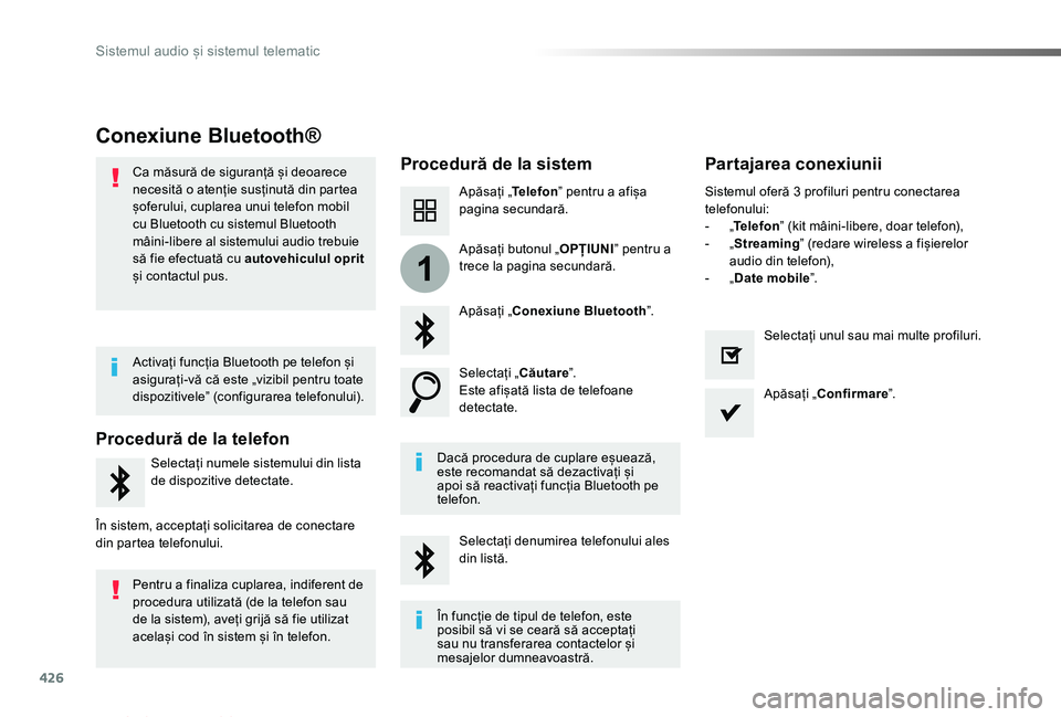 TOYOTA PROACE VERSO 2019 Manual de utilizare (in Romanian) 426
1
Proace_Verso_RO_Chap10c_RCC-1_ed01-2019
Conexiune Bluetooth TOYOTA PROACE VERSO 2019 Manual de utilizare (in Romanian) 426
1
Proace_Verso_RO_Chap10c_RCC-1_ed01-2019
Conexiune Bluetooth