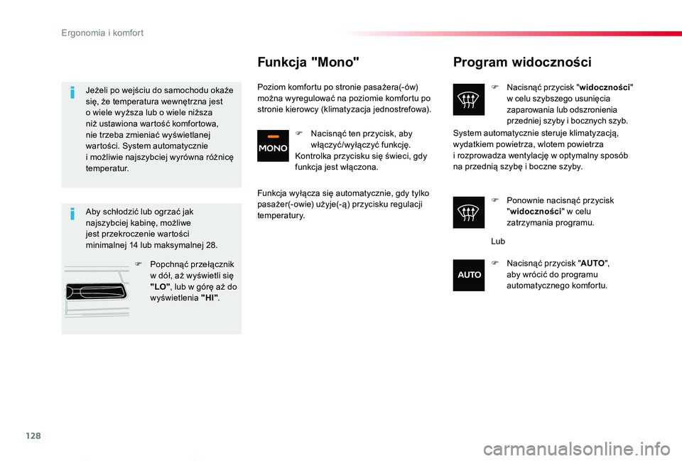 TOYOTA PROACE VERSO 2019 Instrukcja obsługi (in Polish) 128
Proace-Verso_pl_Chap03_ergonomie-et-confort_ed01-2019
Program widoczności
F Nacisnąć przycisk "widoczności" w celu szybszego usunięcia zaparowania lub odszronienia przedniej szyby i b TOYOTA PROACE VERSO 2019 Instrukcja obsługi (in Polish) 128
Proace-Verso_pl_Chap03_ergonomie-et-confort_ed01-2019
Program widoczności
F Nacisnąć przycisk "widoczności" w celu szybszego usunięcia zaparowania lub odszronienia przedniej szyby i b