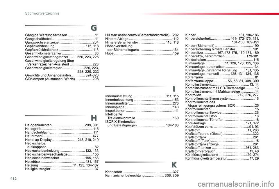 TOYOTA PROACE VERSO 2020 Betriebsanleitungen (in German) 412
Proace_Verso_de_Chap11_index-alpha_ed2019_V02
Kinder .............................................181, 18 4-18 6Kindersicherheit ....................169, 173-175, 181, 18 4-18 6, 189-191Kinder (S TOYOTA PROACE VERSO 2020 Betriebsanleitungen (in German) 412
Proace_Verso_de_Chap11_index-alpha_ed2019_V02
Kinder .............................................181, 18 4-18 6Kindersicherheit ....................169, 173-175, 181, 18 4-18 6, 189-191Kinder (S