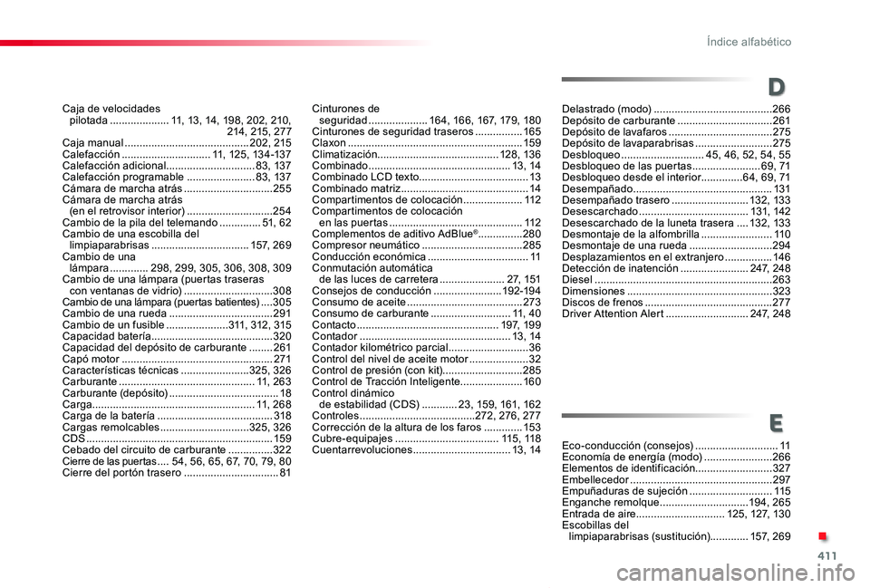 TOYOTA PROACE VERSO 2020 Manuale de Empleo (in Spanish) 411
ProaceVerso_es_Chap11_index-alpha_ed2019_V02
Cinturones de seguridad ....................16 4, 166, 167, 179, 18 0Cinturones de seguridad traseros ................165Claxon ...................... TOYOTA PROACE VERSO 2020 Manuale de Empleo (in Spanish) 411
ProaceVerso_es_Chap11_index-alpha_ed2019_V02
Cinturones de seguridad ....................16 4, 166, 167, 179, 18 0Cinturones de seguridad traseros ................165Claxon ......................