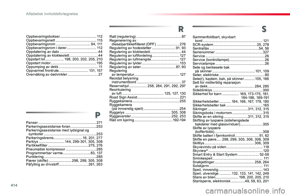 TOYOTA PROACE VERSO 2020 Instruksjoner for bruk (in Norwegian) 414
ProAce_verso_NO_Chap11_index-alpha_ed01-2019
Sammenfoldbart, skyvbart bord .............................................................121SCR-system ............................................2 TOYOTA PROACE VERSO 2020 Instruksjoner for bruk (in Norwegian) 414
ProAce_verso_NO_Chap11_index-alpha_ed01-2019
Sammenfoldbart, skyvbart bord .............................................................121SCR-system ............................................2