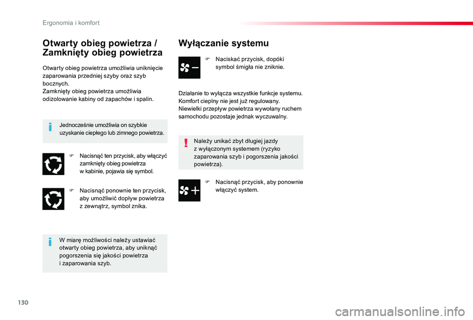 TOYOTA PROACE VERSO 2020 Instrukcja obsługi (in Polish) 130
Proace-Verso_pl_Chap03_ergonomie-et-confort_ed01-2019
Wyłączanie systemu
F Naciskać przycisk, dopóki symbol śmigła nie zniknie.
Działanie to wyłącza wszystkie funkcje systemu.Komfort ciep TOYOTA PROACE VERSO 2020 Instrukcja obsługi (in Polish) 130
Proace-Verso_pl_Chap03_ergonomie-et-confort_ed01-2019
Wyłączanie systemu
F Naciskać przycisk, dopóki symbol śmigła nie zniknie.
Działanie to wyłącza wszystkie funkcje systemu.Komfort ciep