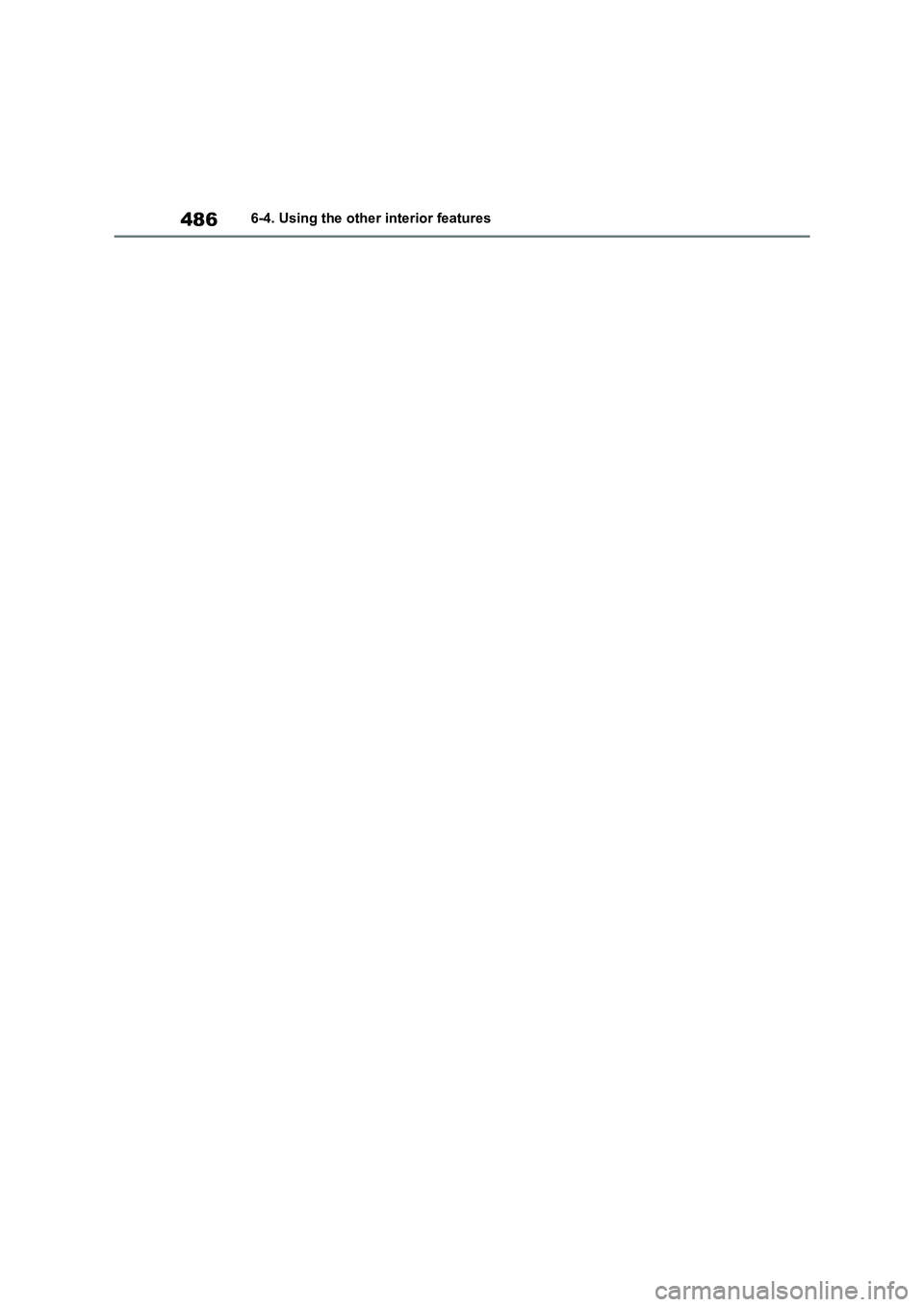TOYOTA RAV4 PHEV 2021 Owners Manual 4866-4. Using the other interior features TOYOTA RAV4 PHEV 2021 Owners Manual 4866-4. Using the other interior features