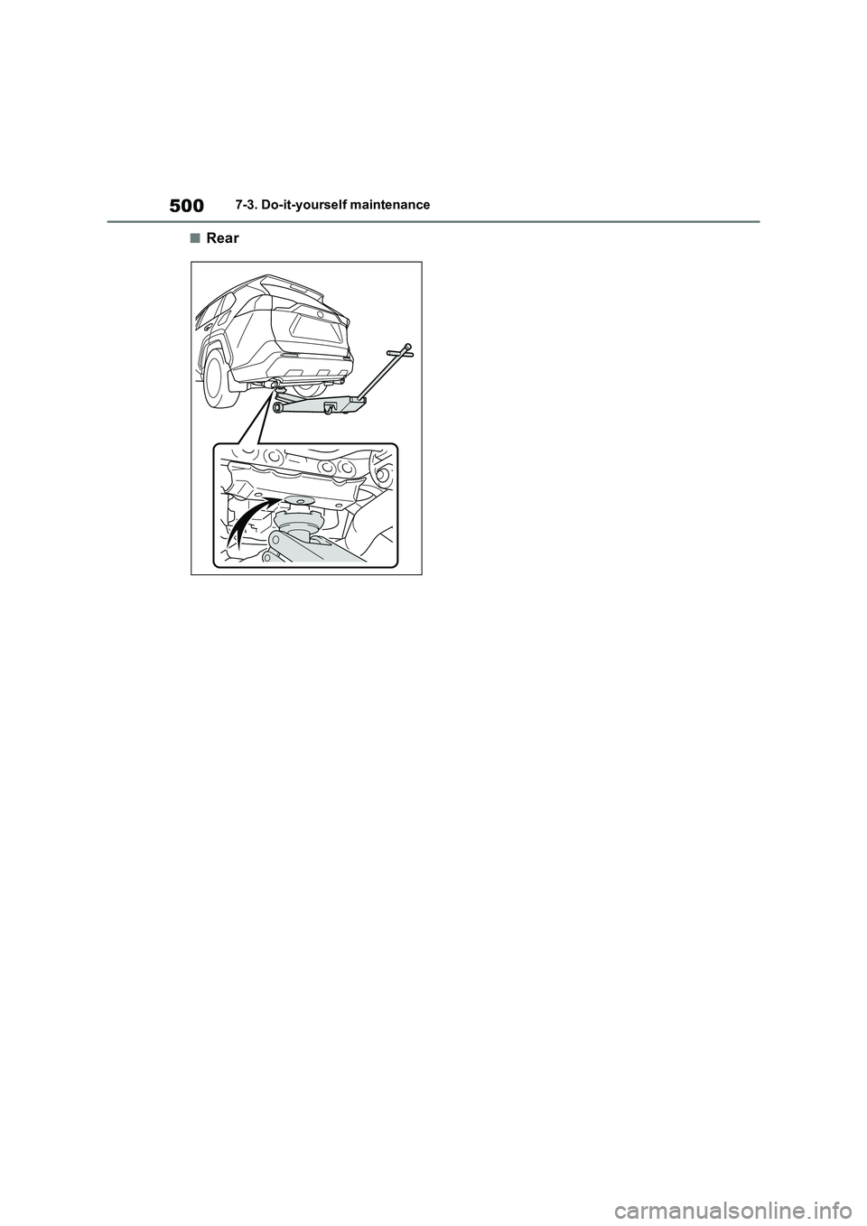 TOYOTA RAV4 PHEV 2021 Owners Manual 5007-3. Do-it-yourself maintenance
■Rear TOYOTA RAV4 PHEV 2021 Owners Manual 5007-3. Do-it-yourself maintenance
■Rear