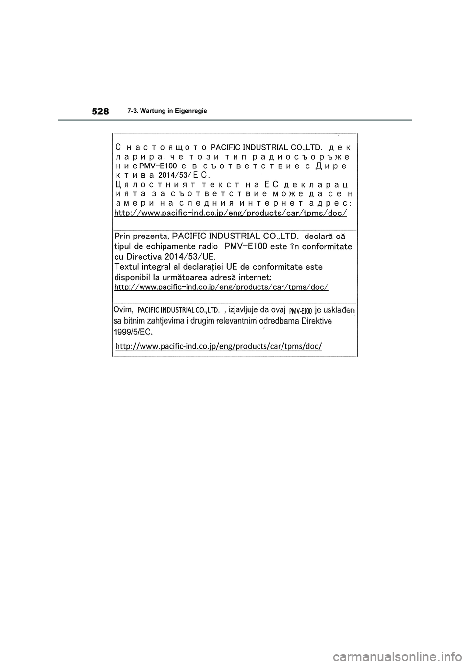 TOYOTA RAV4 PHEV 2021  Betriebsanleitungen (in German) 5287-3. Wartung in Eigenregie 