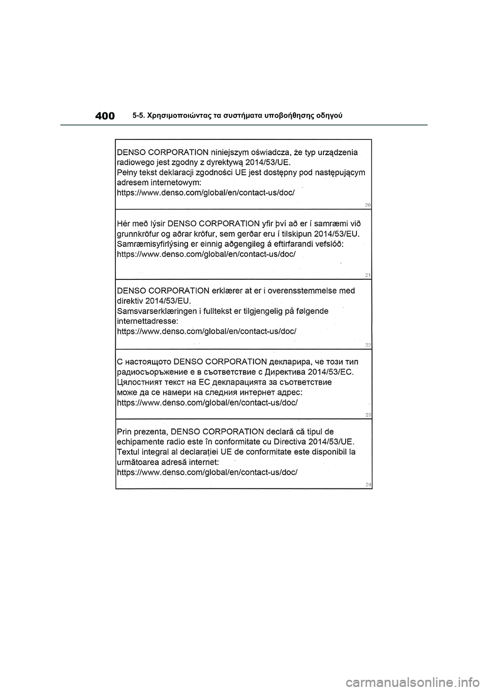 TOYOTA RAV4 PHEV 2021  ΟΔΗΓΌΣ ΧΡΉΣΗΣ (in Greek) 4005-5. Χρησιμοποιώντας τα συστήματα υποβοήθησης οδηγού 
