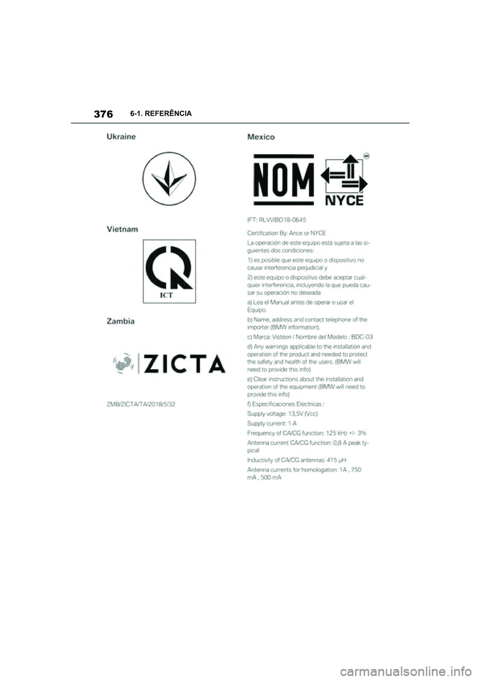 TOYOTA SUPRA 2019  Manual de utilização (in Portuguese) 376
Supra Owner's Manual6-1. REFERÊNCIA
Supra_OM_Europe_OM99T05PT_1_1903.book  Page 376  Thursday, June 13, 2019  11:51 AM 