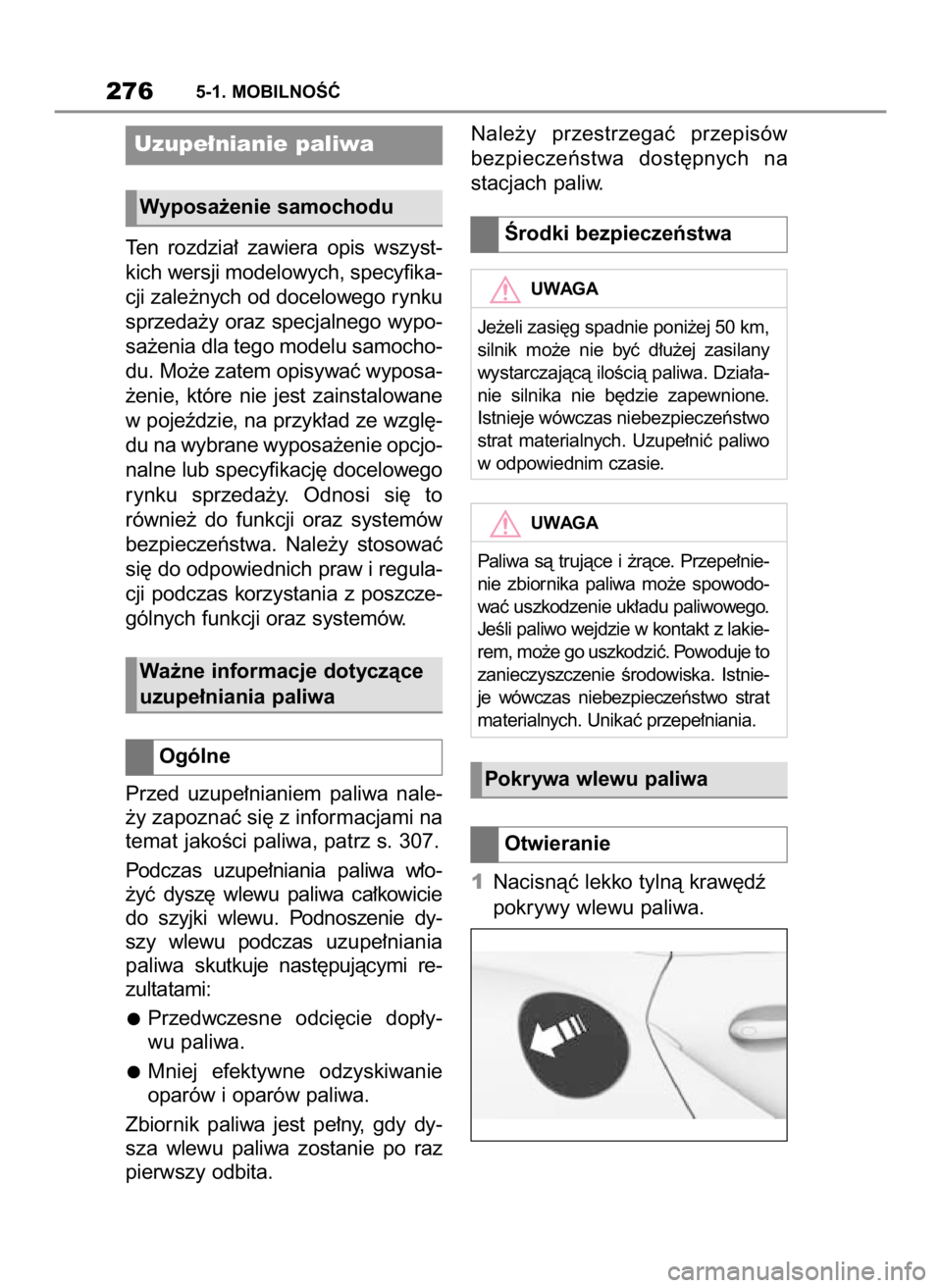 TOYOTA SUPRA 2019 Instrukcja obsługi (in Polish) Ten rozdzia∏ zawiera opis wszyst-
kich wersji modelowych, specyfika-
cji zale˝nych od docelowego rynku
sprzeda˝y oraz specjalnego wypo-
sa˝enia dla tego modelu samocho-
du. Mo˝e zatem opisyw TOYOTA SUPRA 2019 Instrukcja obsługi (in Polish) Ten rozdzia∏ zawiera opis wszyst-
kich wersji modelowych, specyfika-
cji zale˝nych od docelowego rynku
sprzeda˝y oraz specjalnego wypo-
sa˝enia dla tego modelu samocho-
du. Mo˝e zatem opisyw