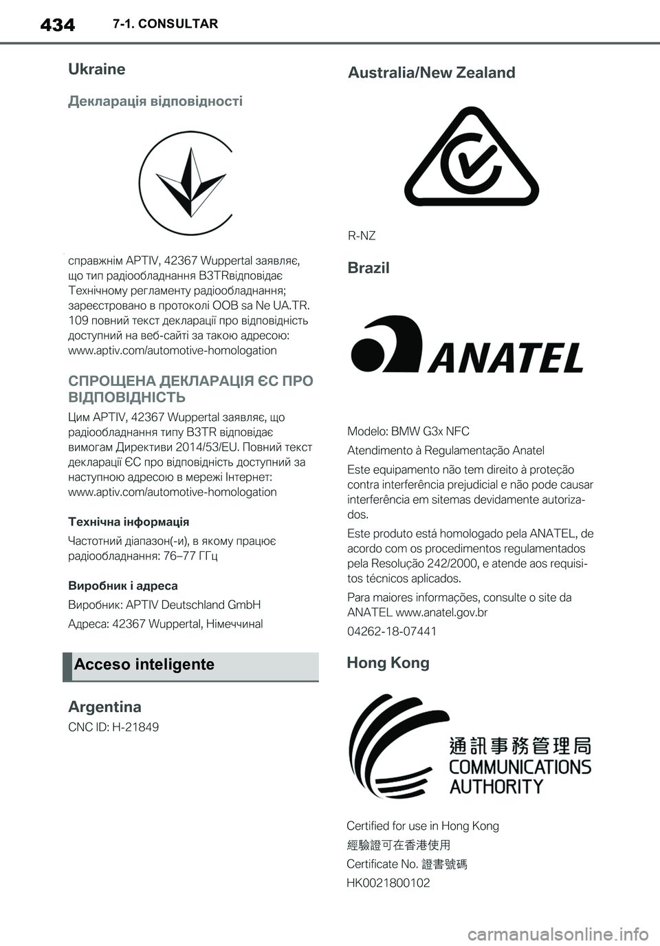 TOYOTA SUPRA 2020 Manuale de Empleo (in Spanish) 434
Supra Owners Manual_ES
7-1. CONSULTAR
Acceso inteligente
Supra_OM_Spanish_OM99V77S.book 434 ページ 2019年8月16日 金曜日 午後3時33分 TOYOTA SUPRA 2020 Manuale de Empleo (in Spanish) 434
Supra Owners Manual_ES
7-1. CONSULTAR
Acceso inteligente
Supra_OM_Spanish_OM99V77S.book 434 ページ 2019年8月16日 金曜日 午後3時33分