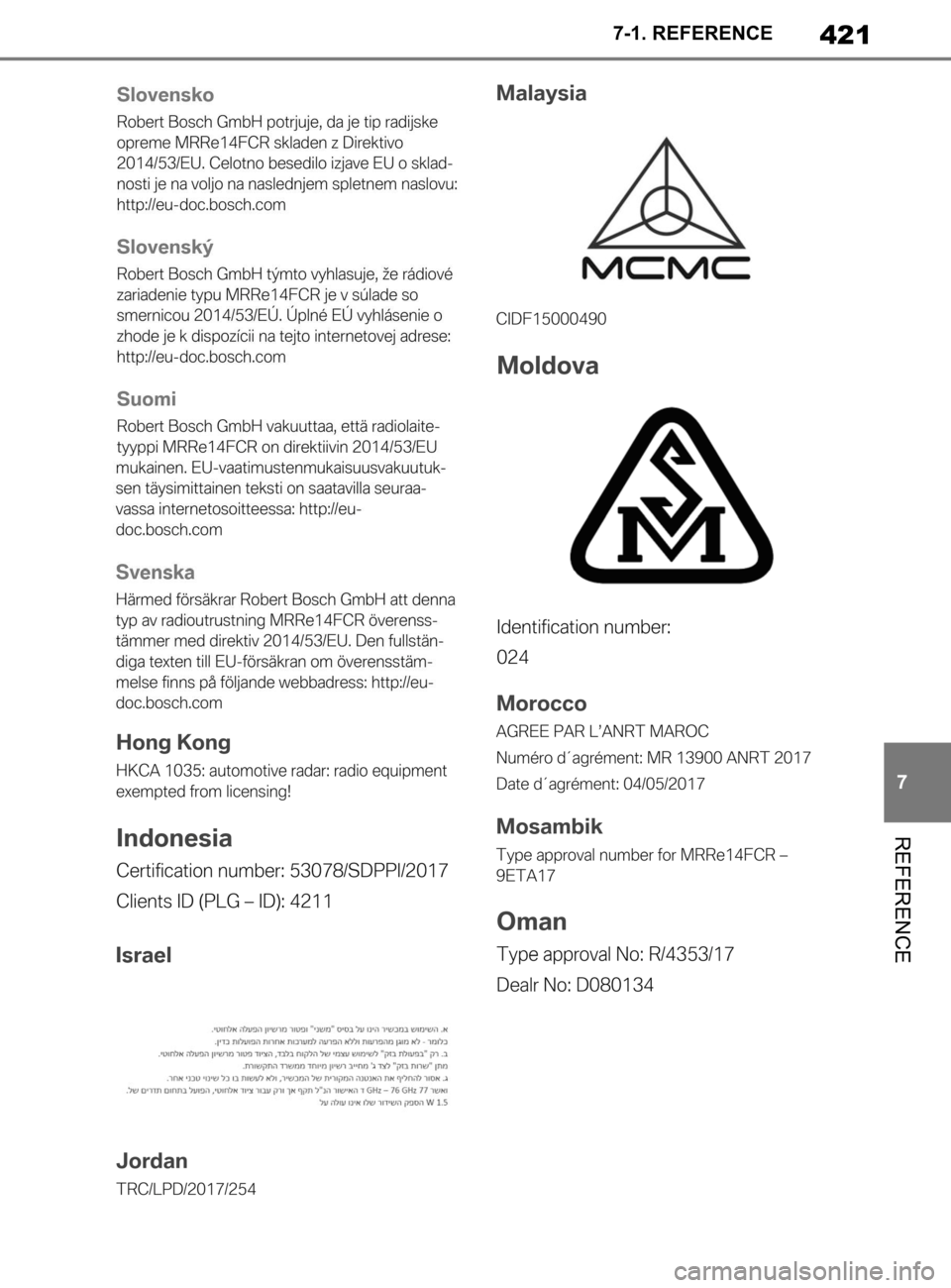 TOYOTA SUPRA 2020  Brugsanvisning (in Danish) 421
7
Instruktionsbog til Supra 7-1. REFERENCE
REFERENCE
Supra_OM_General_OM99W02DK.book  Page 42
1  Thursday, March 12, 2020  12:46 PM 